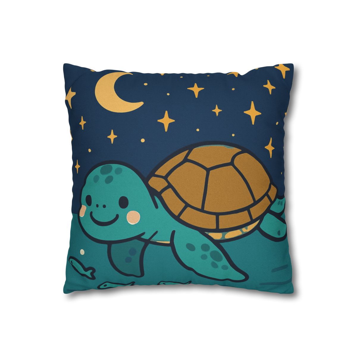 Starry Sea Turtle Voyage stylish decorative pillowcases
