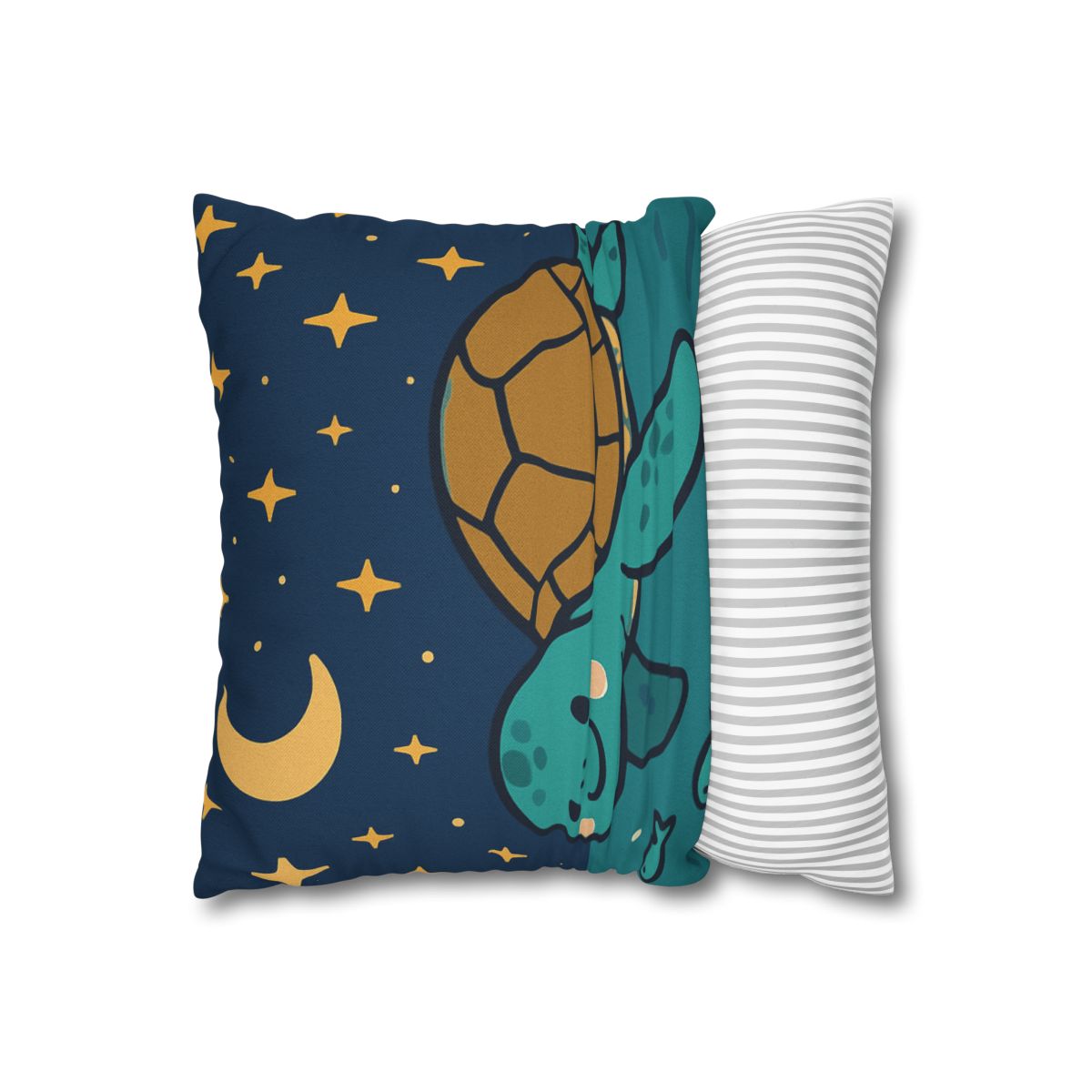 Starry Sea Turtle Voyage stylish decorative pillowcases