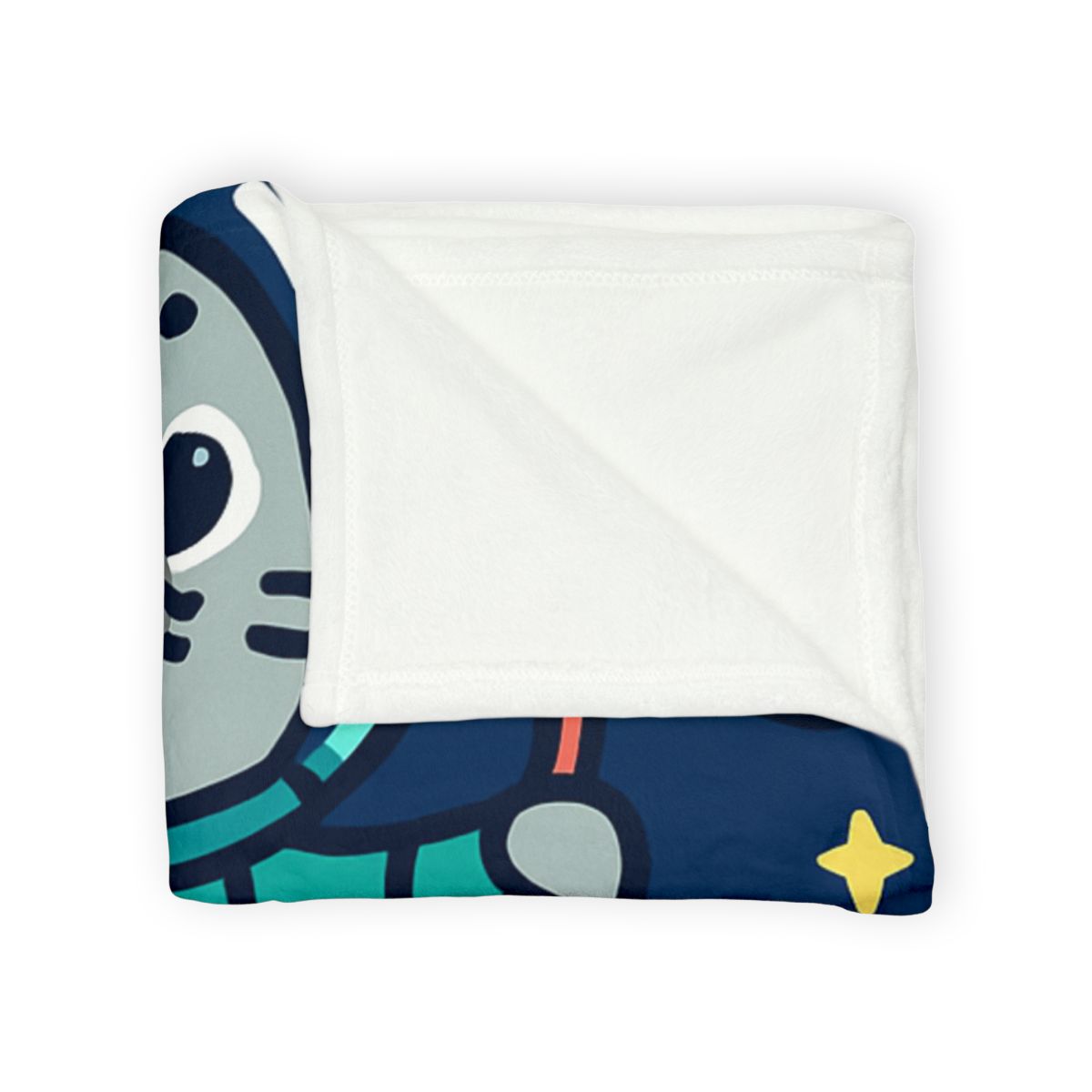 Starry Seal Explorer stylish throw blankets