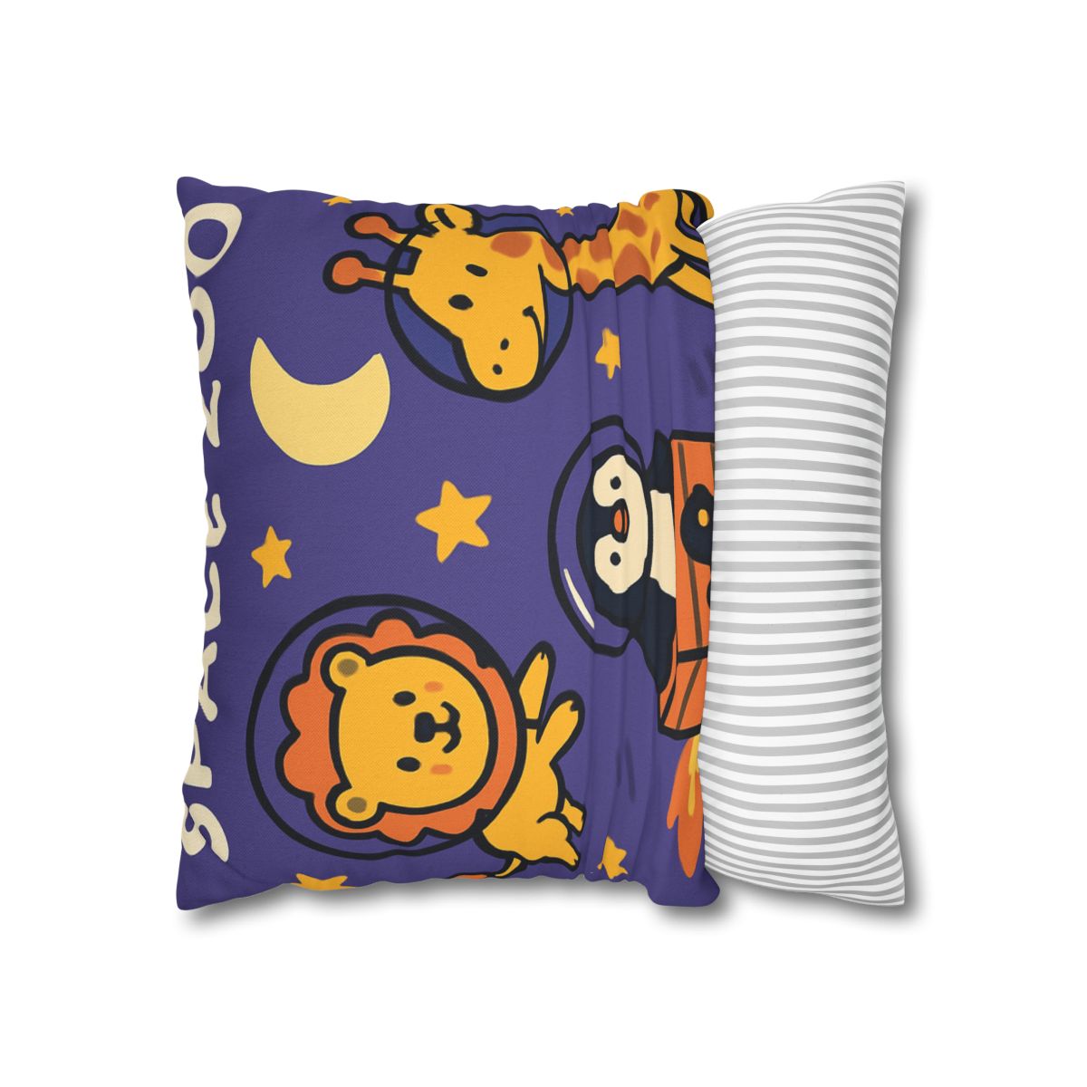 Starry Space Zoo custom pillow cases