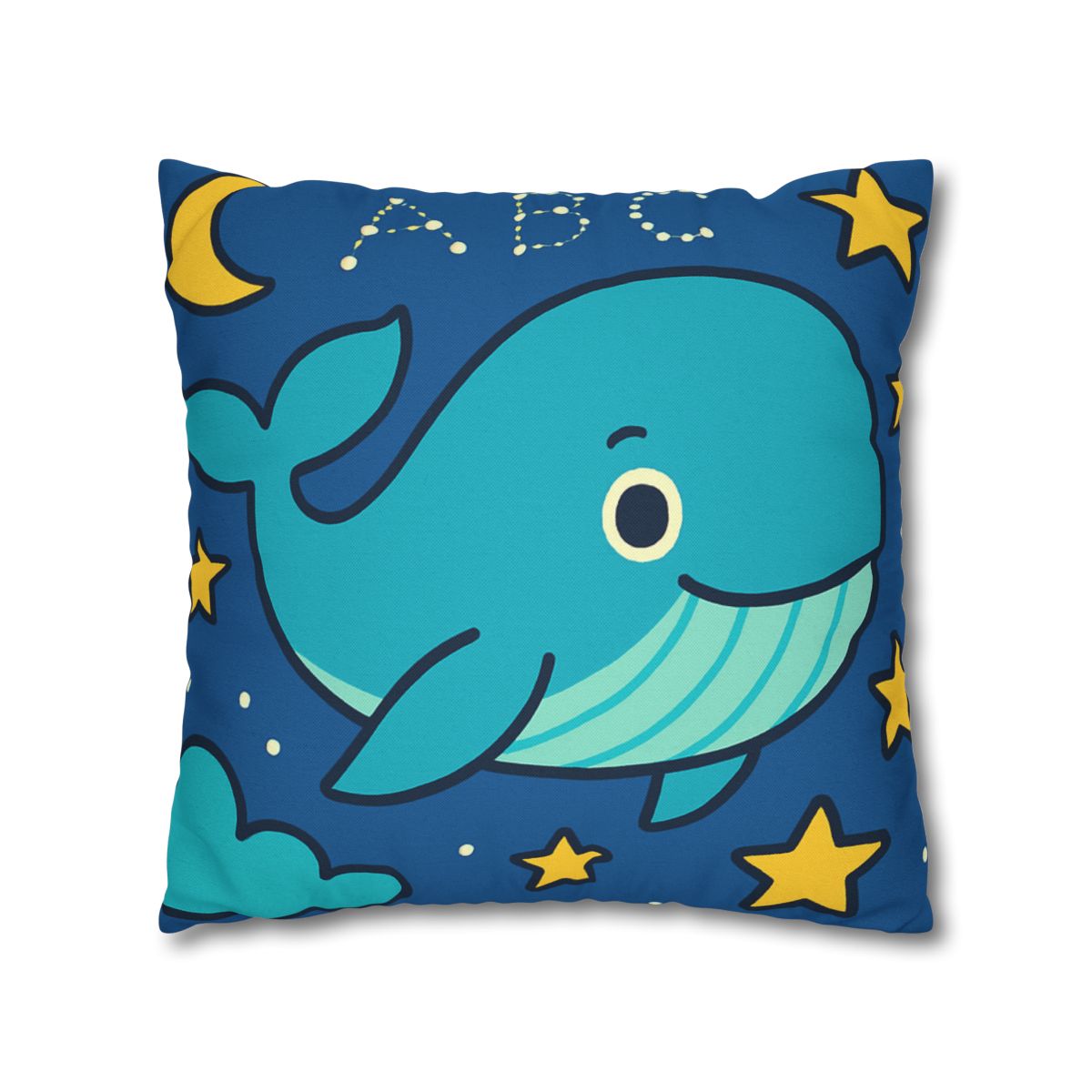 Starry Whale Expedition custom pillow cases