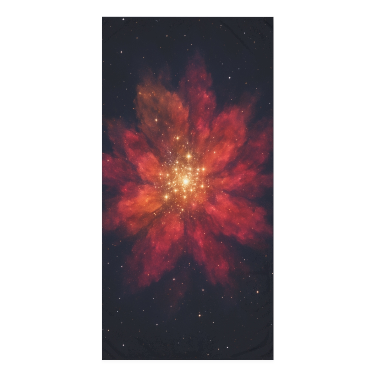 Starseed Bloom Cluster personalized bath towels