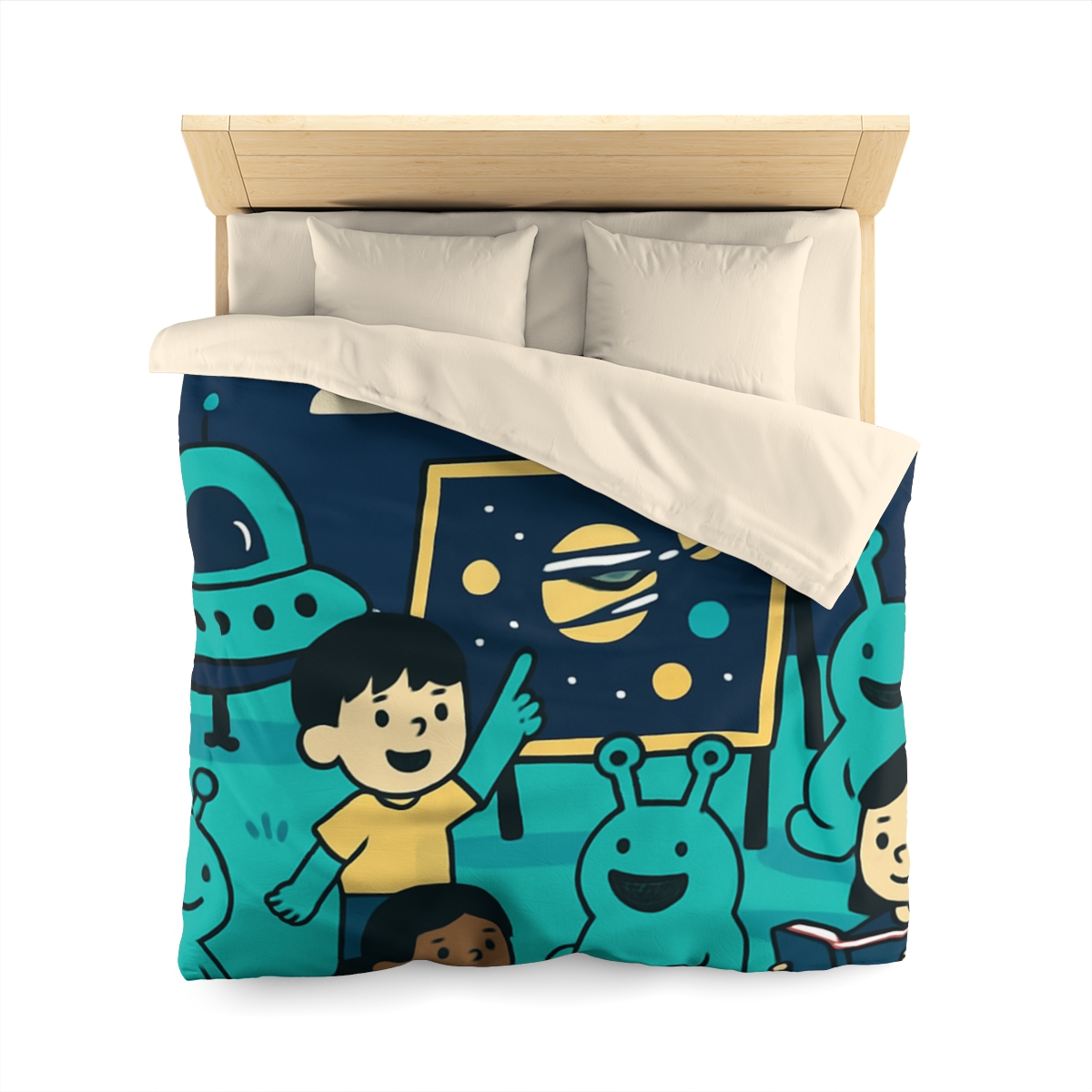 Starship Schoolyard soft comforter duvets