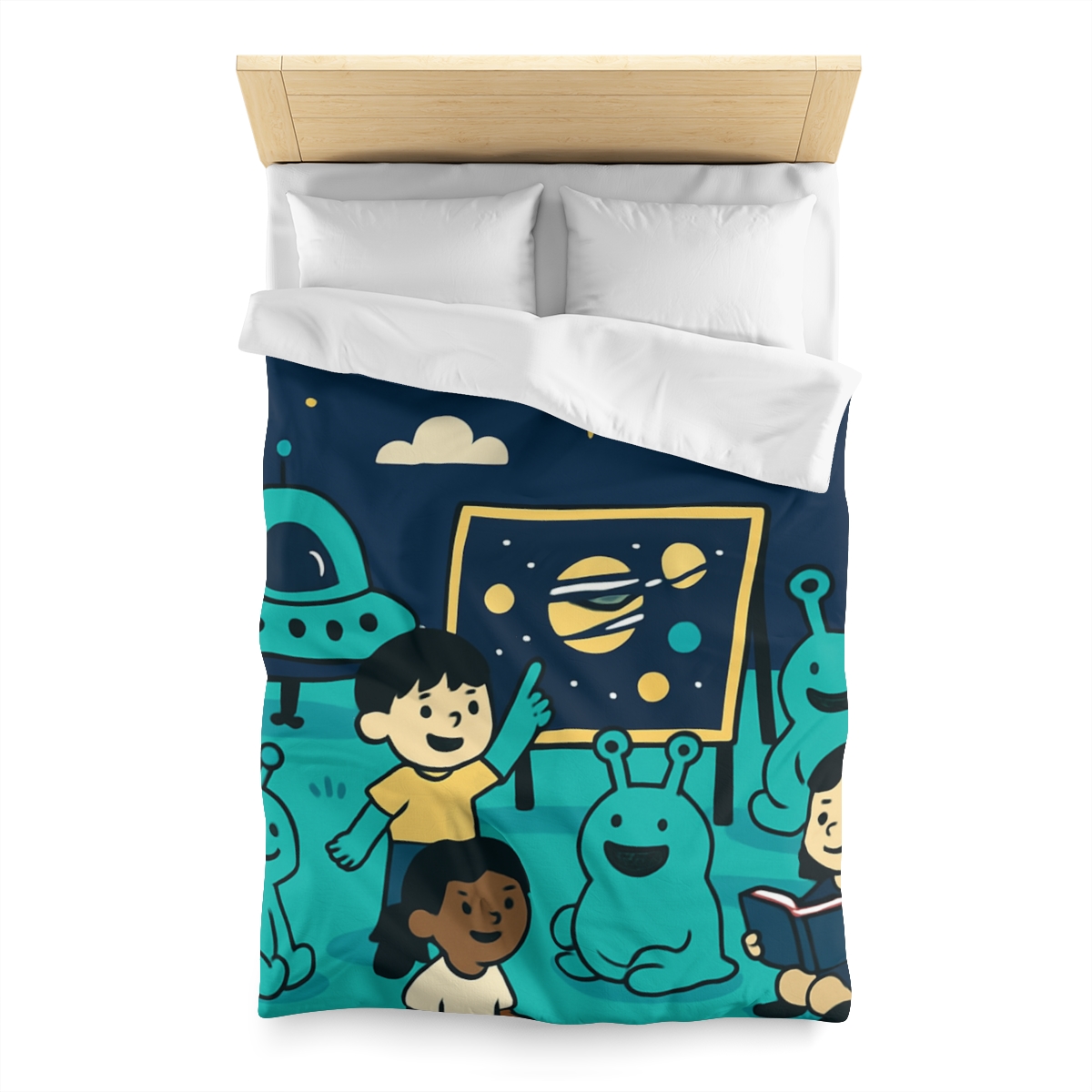 Starship Schoolyard soft comforter duvets