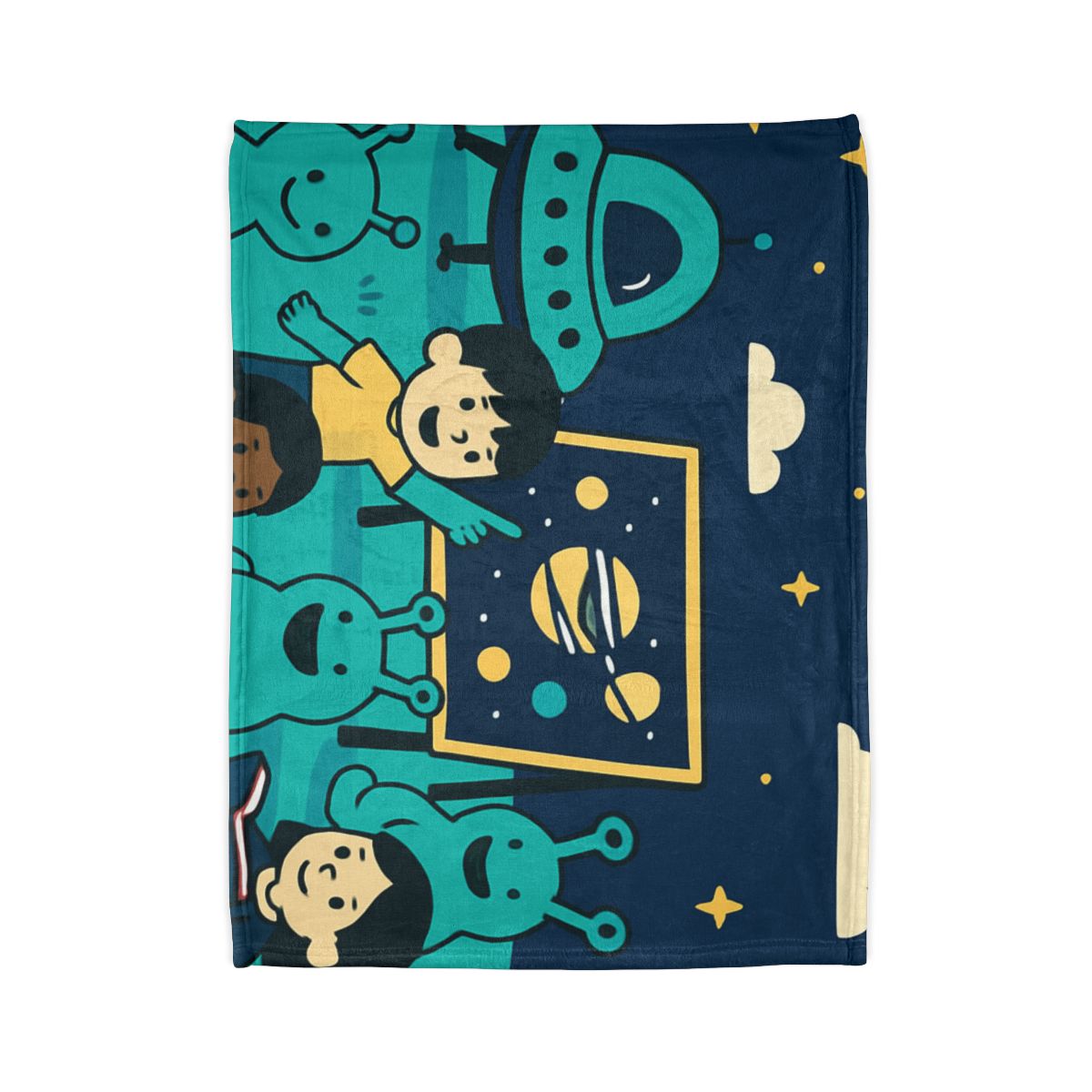 Starship Schoolyard warm winter blankets