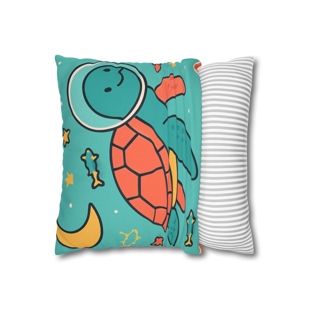 Starship Sea Turtle Explorer comfortable bedding pillow covers