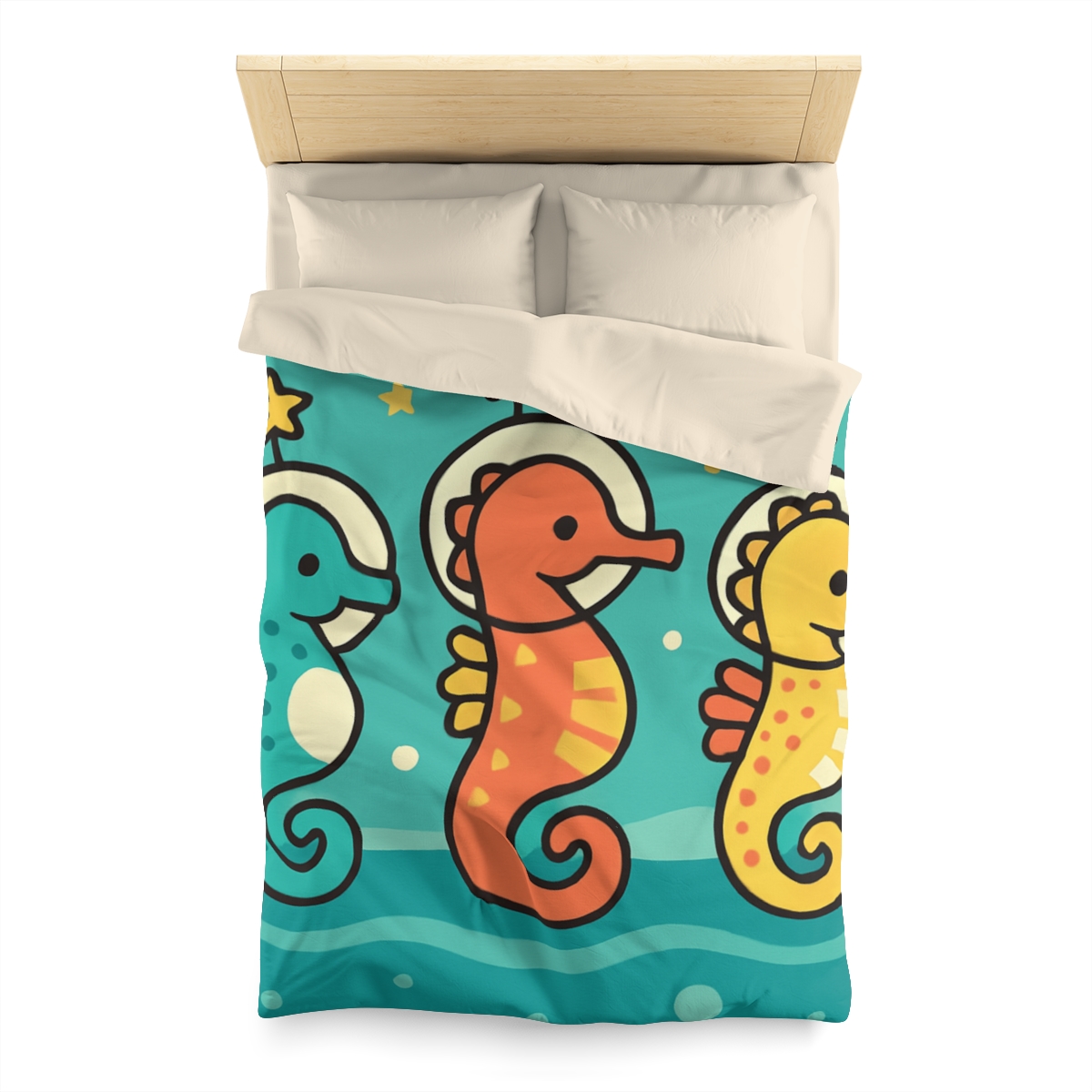Starship Seahorse Parade trendy bedroom duvets