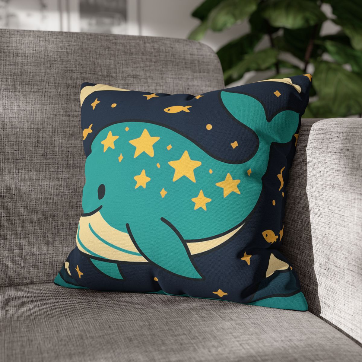 Starwhale Ocean Voyage unique gift pillow cases