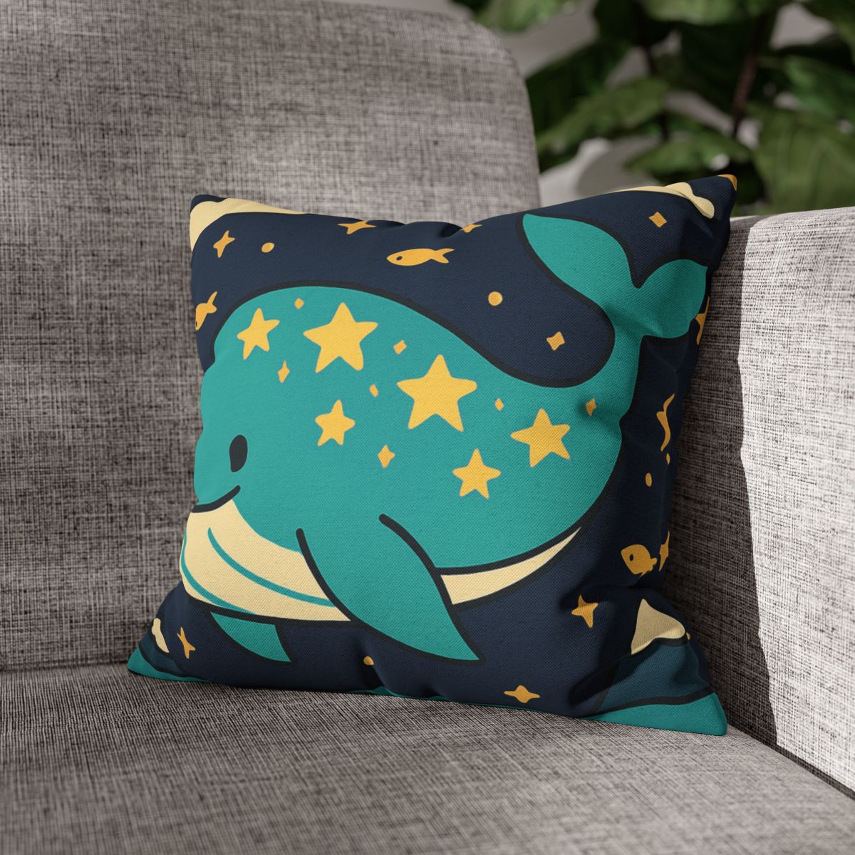 Starwhale Ocean Voyage unique gift pillow cases