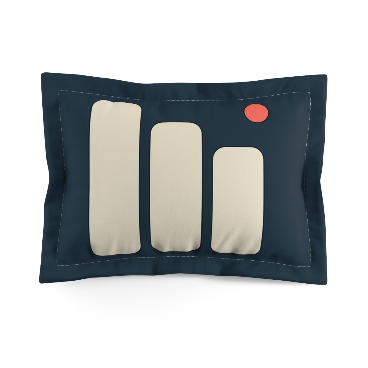 Steady Triplet And Small Accent unique shape pillows