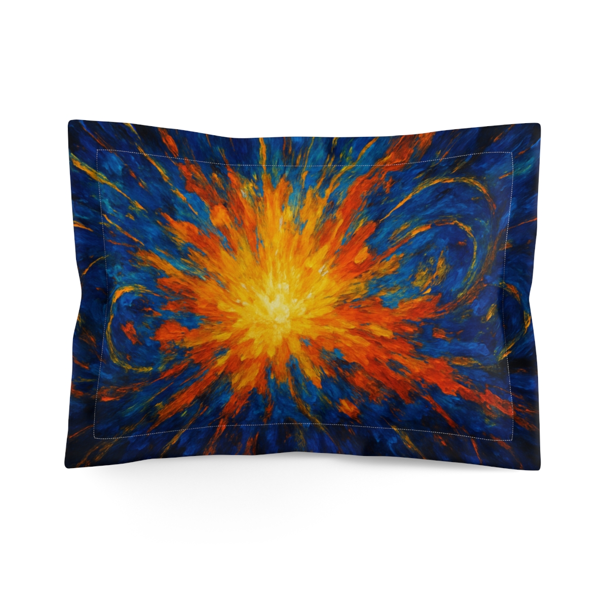 Stellar Bloom Expansion stylish throw pillows