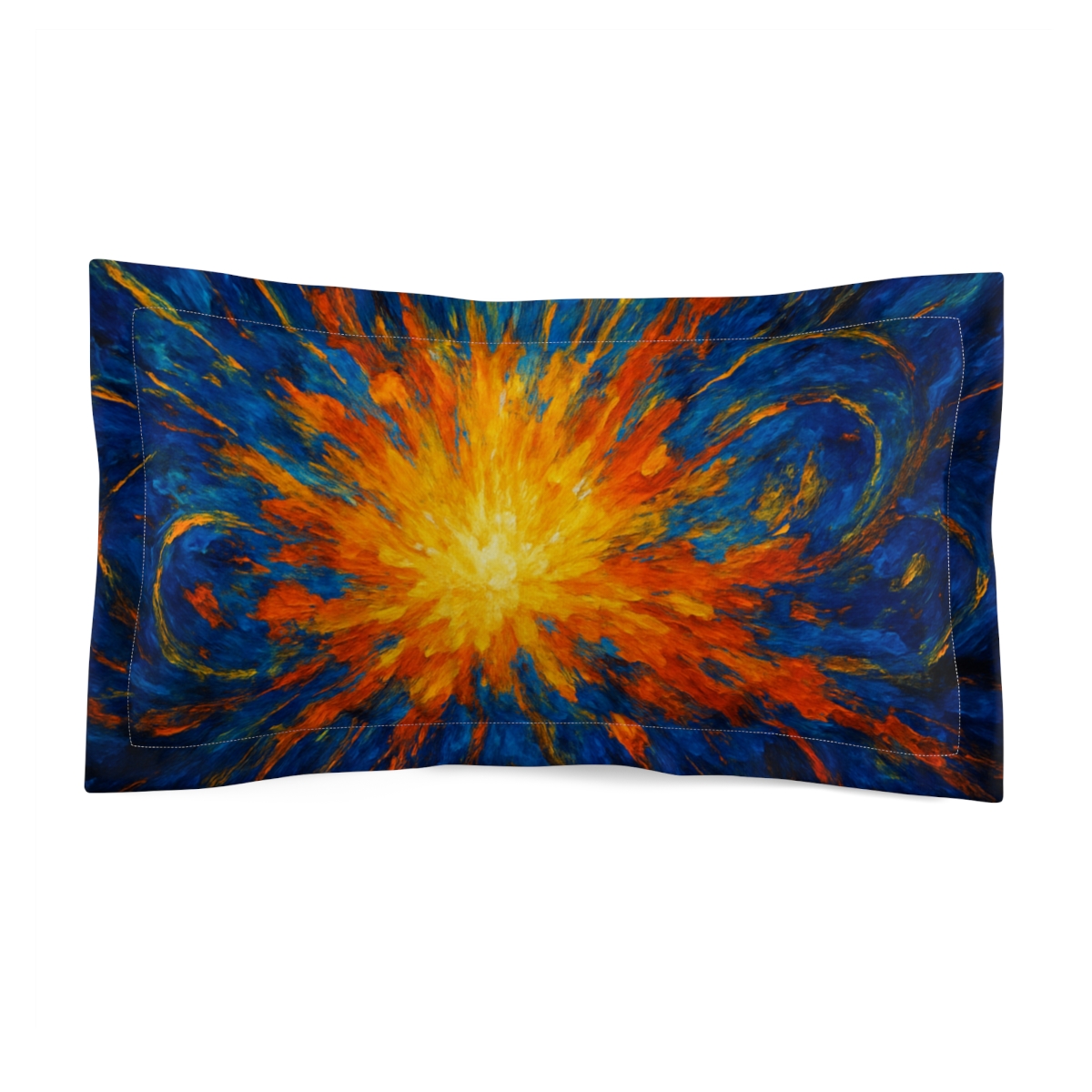 Stellar Bloom Expansion stylish throw pillows