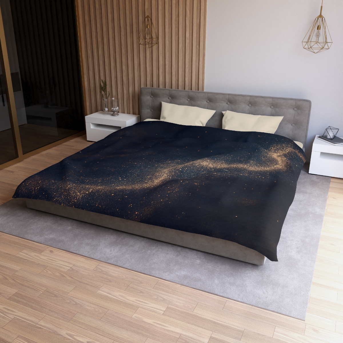 Stellar Dust Cascade duvets for gifts