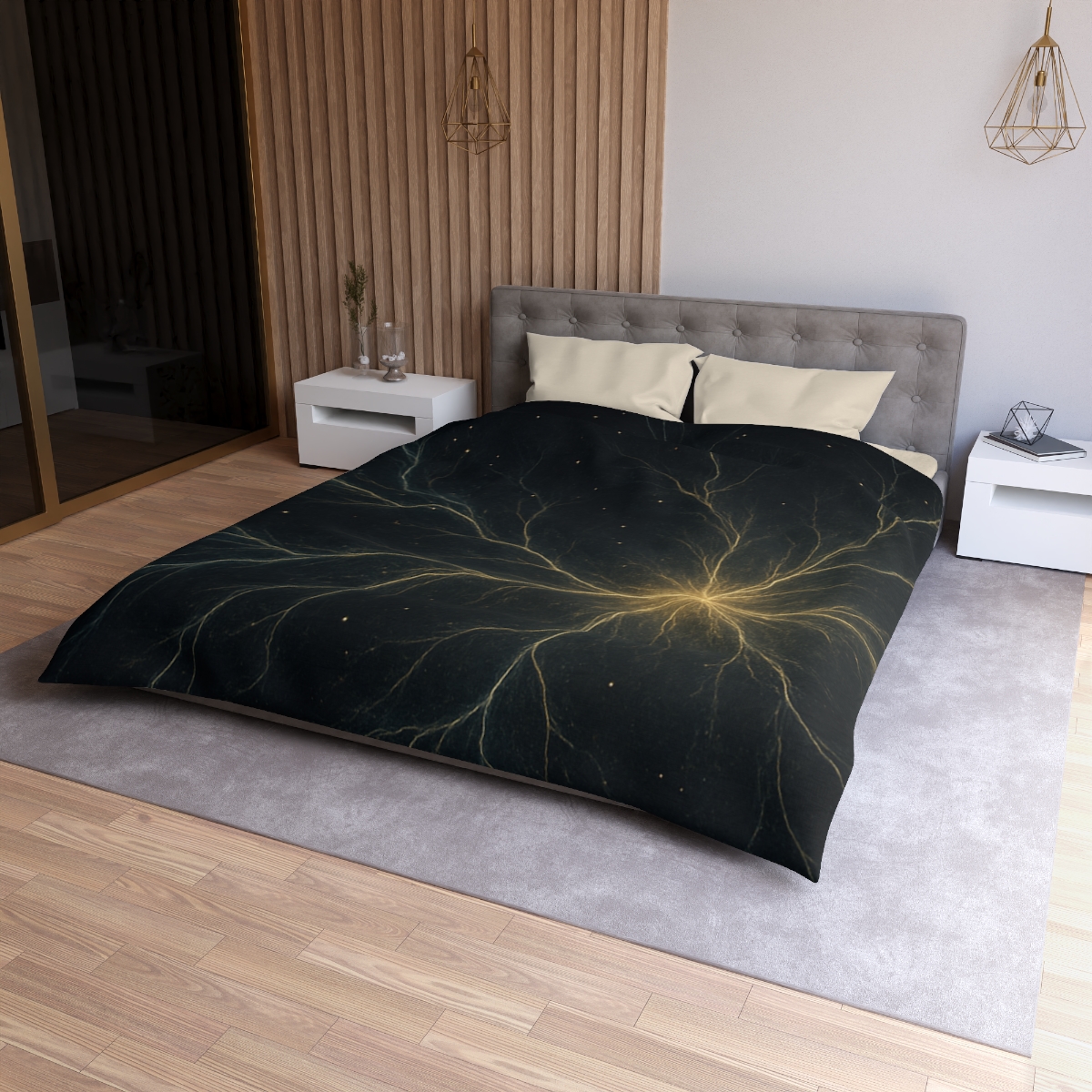 Stellar Filament Symphony soft comforter duvets