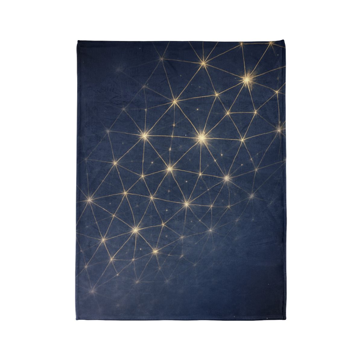 Stellar Lattice Bloom personalized cozy blankets