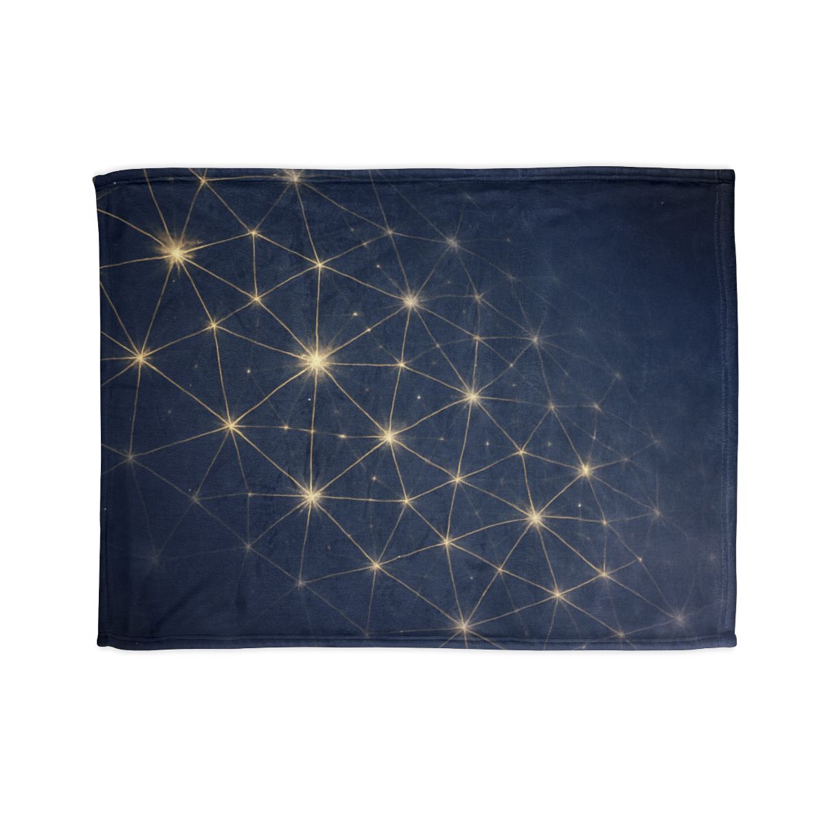 Stellar Lattice Bloom personalized cozy blankets