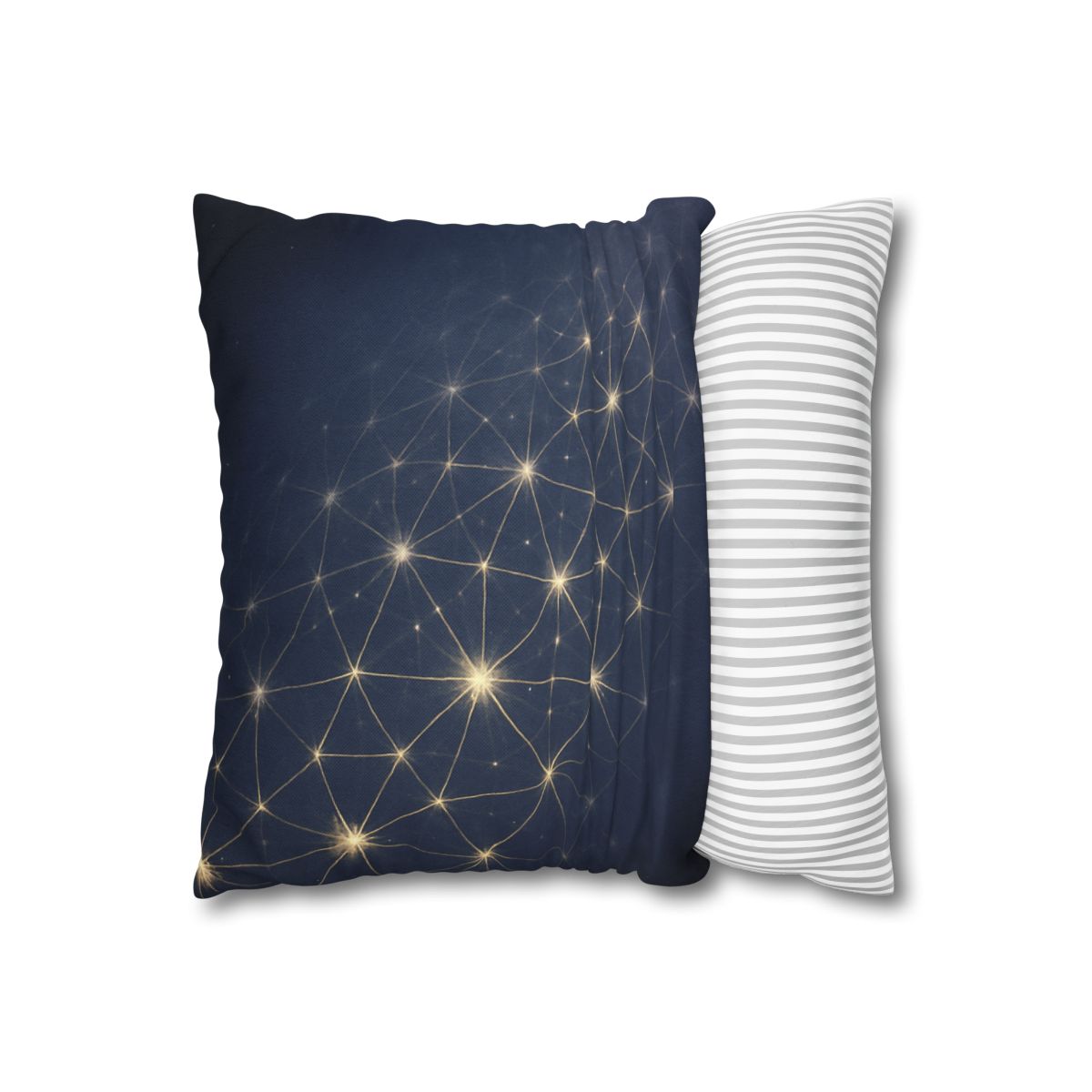 Stellar Lattice Bloom soft cotton pillow cases