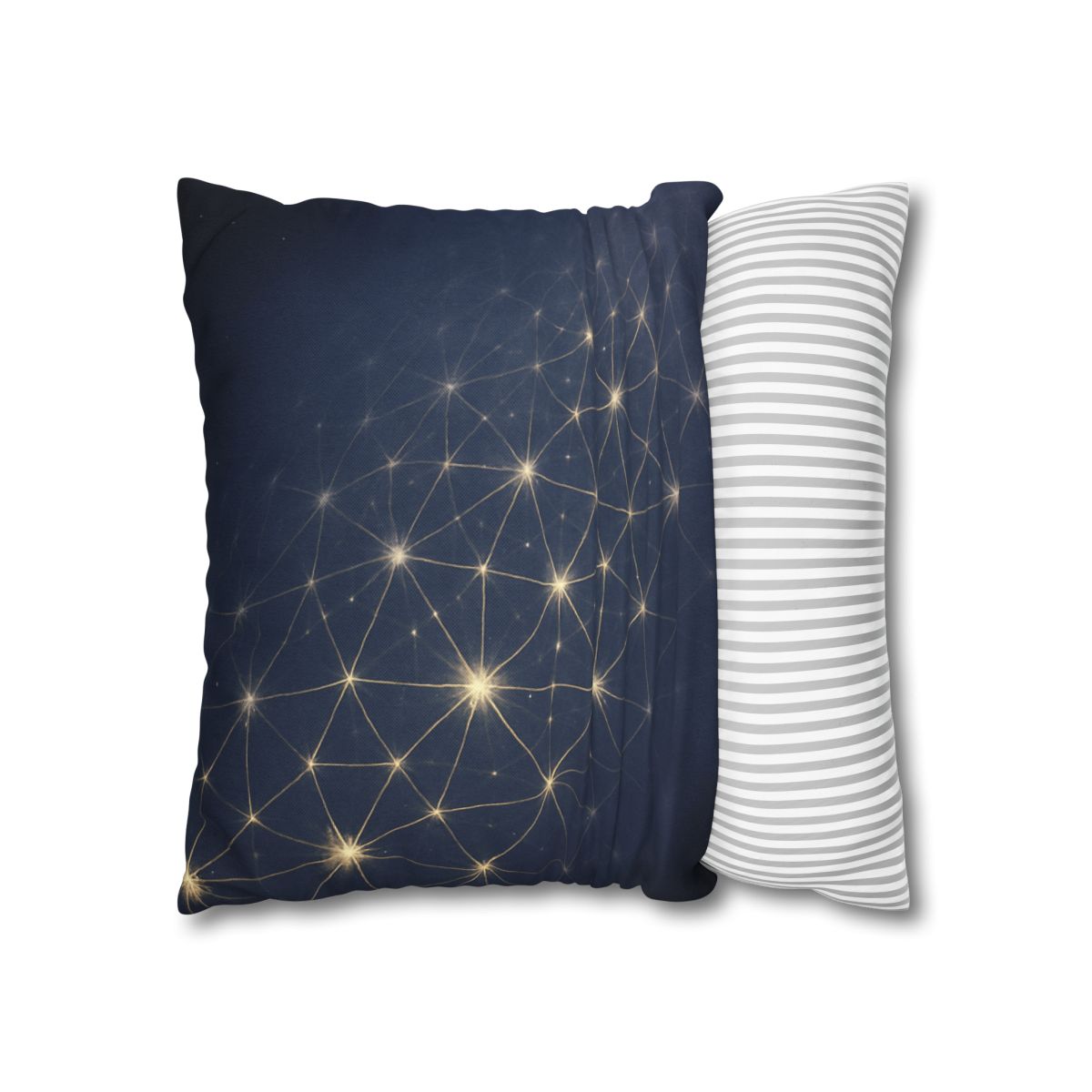 Stellar Lattice Bloom soft cotton pillow cases