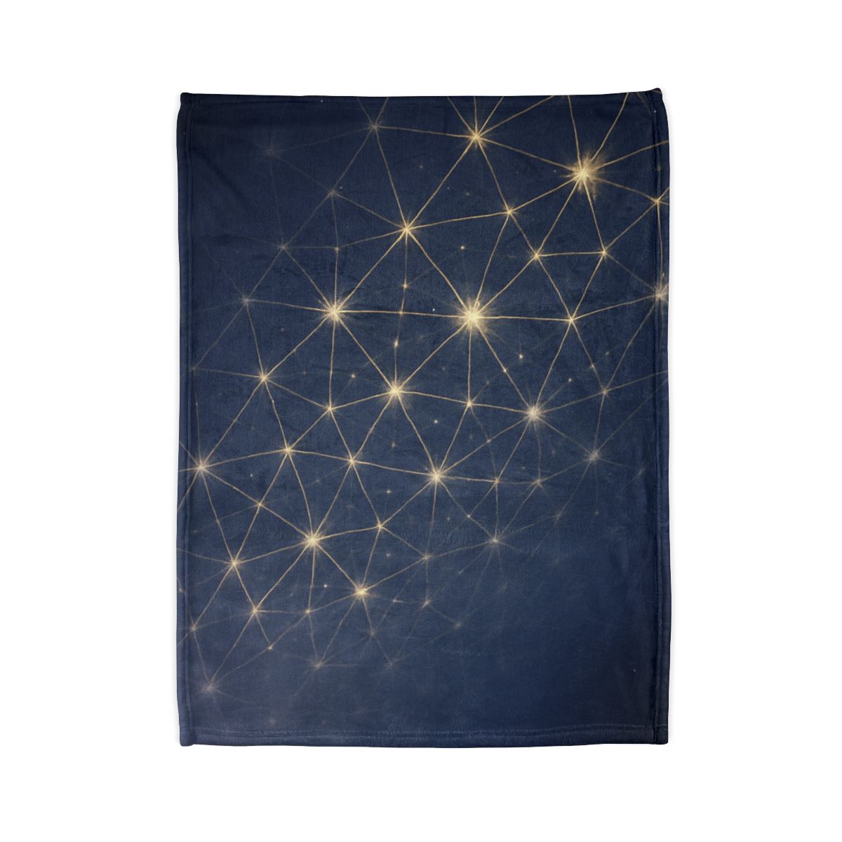 Stellar Lattice Bloom personalized cozy blankets