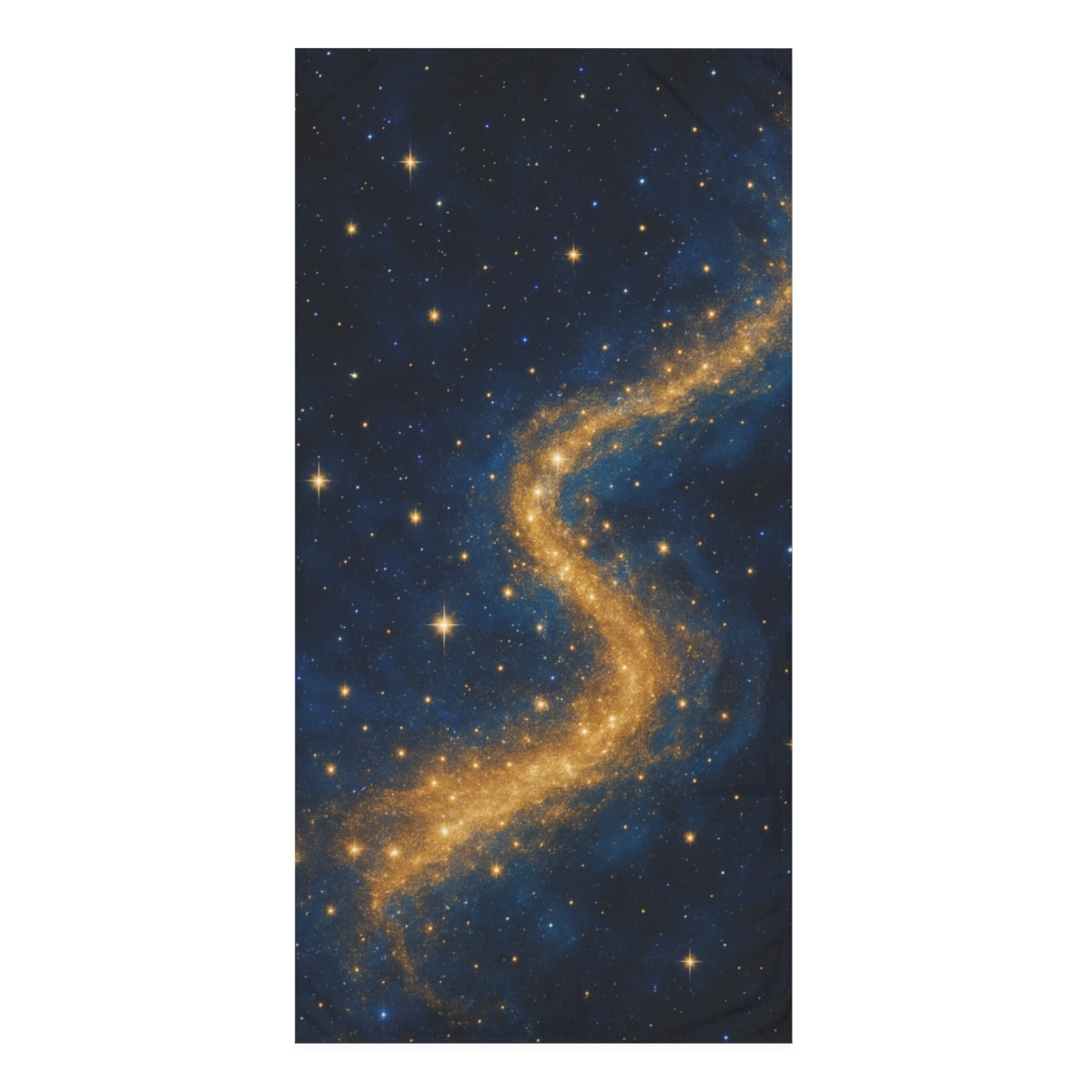 Stellar Pathway Glow decorative home towels