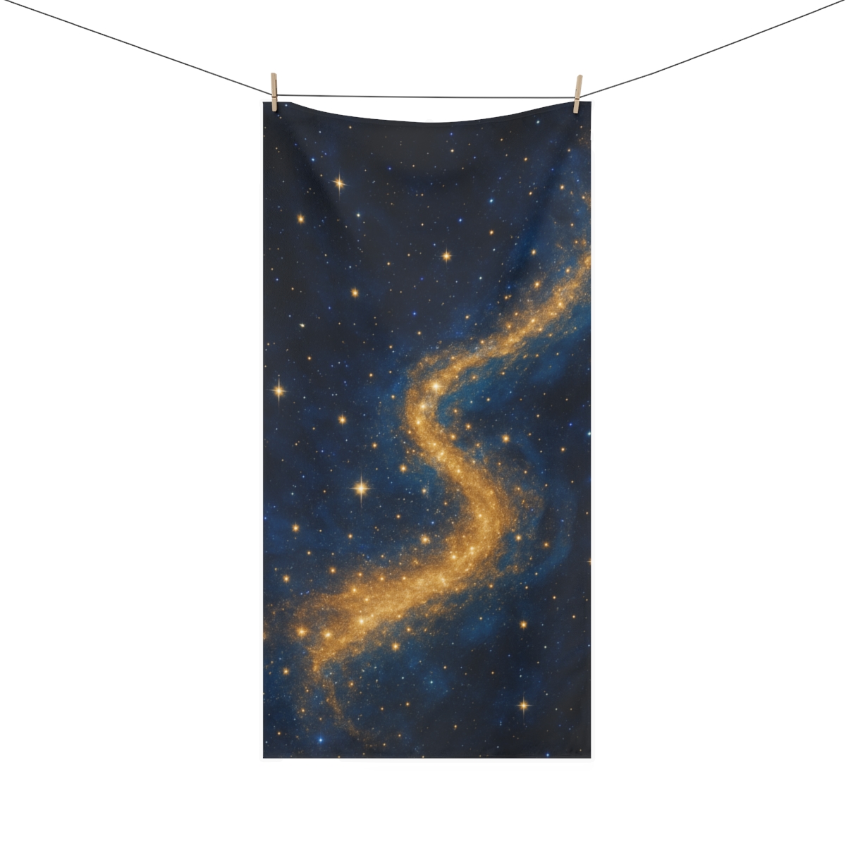 Stellar Pathway Glow decorative home towels