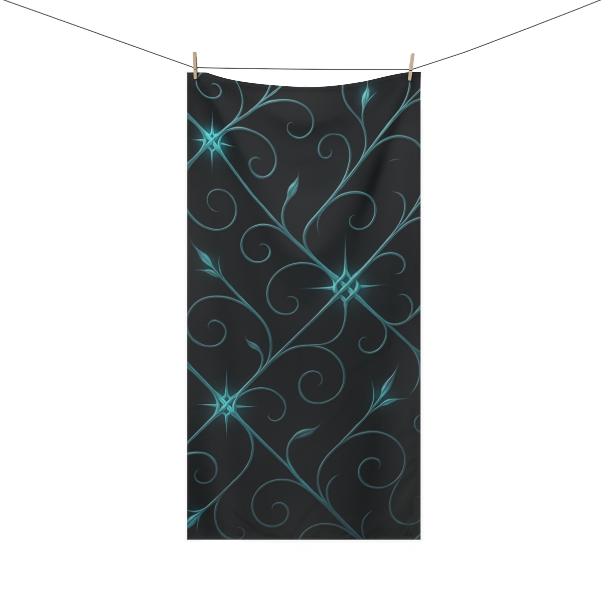 Stellar Vine Lattice trendy hand towels