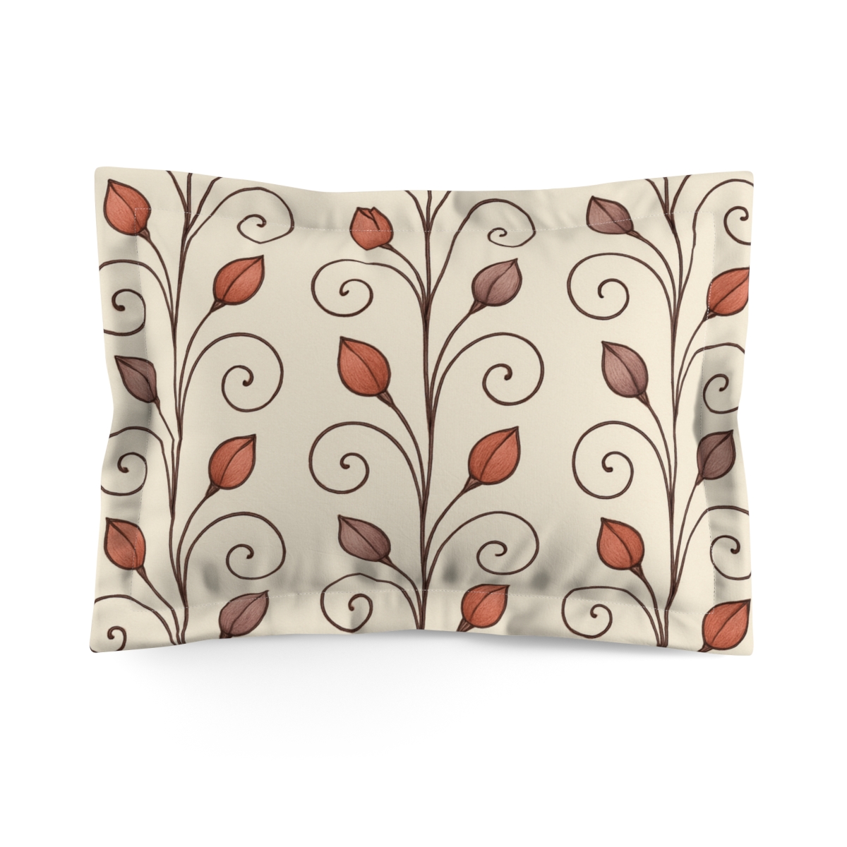 Stem Spiral Chorus designer printed pillows