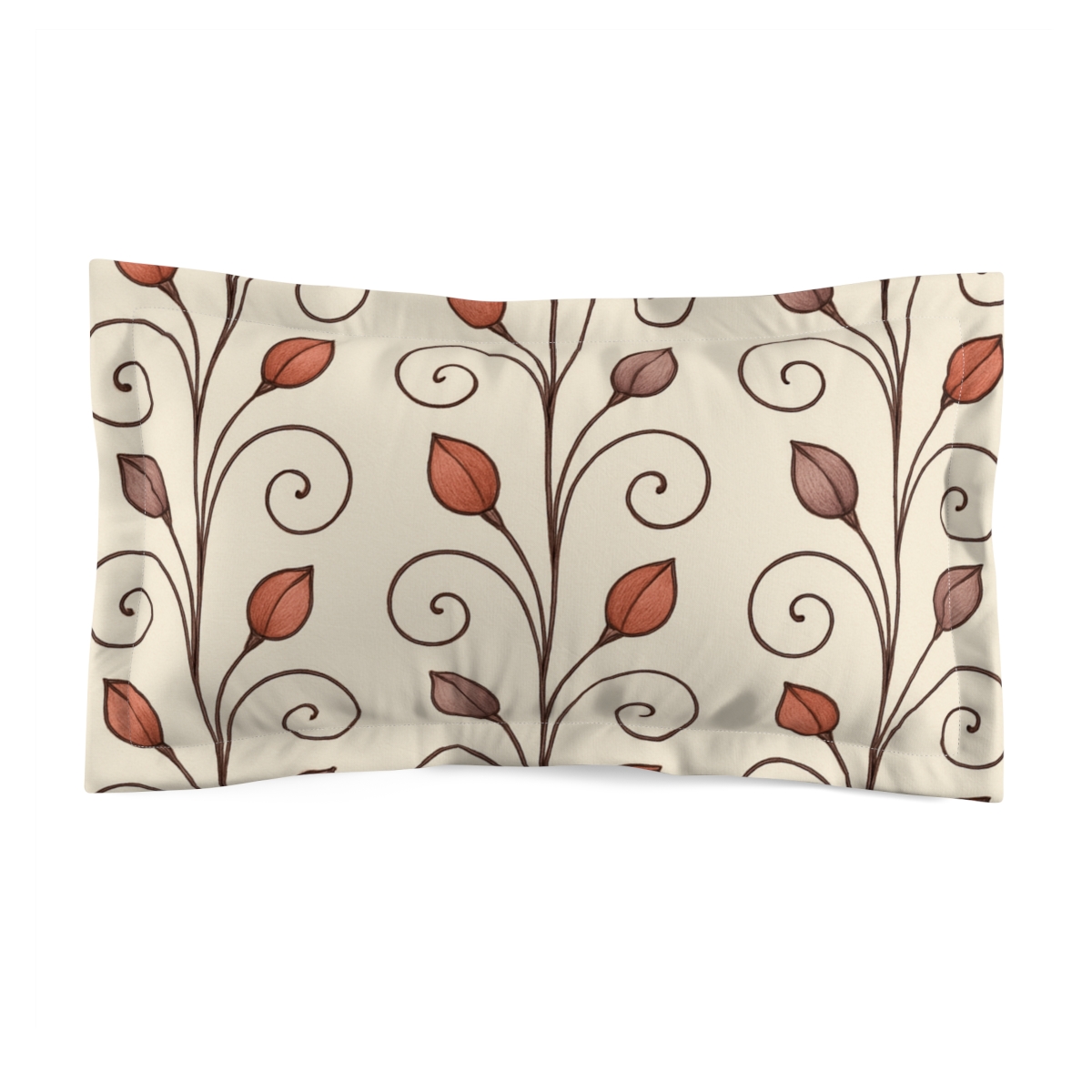 Stem Spiral Chorus designer printed pillows