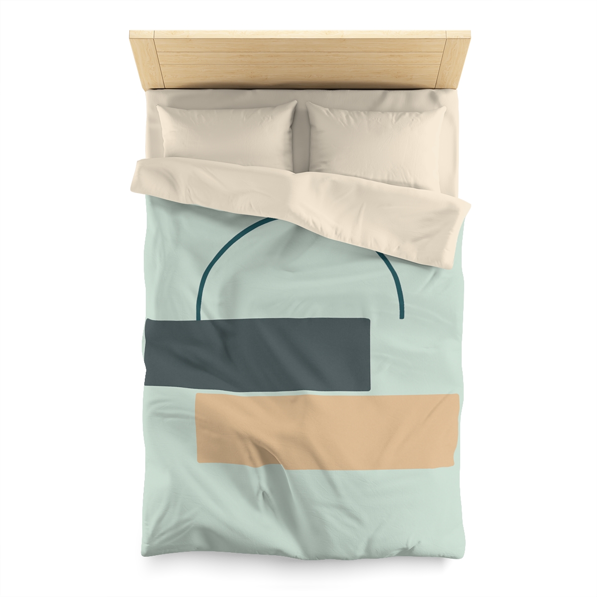 Stepped Arc And Twin Slabs designer printed duvets