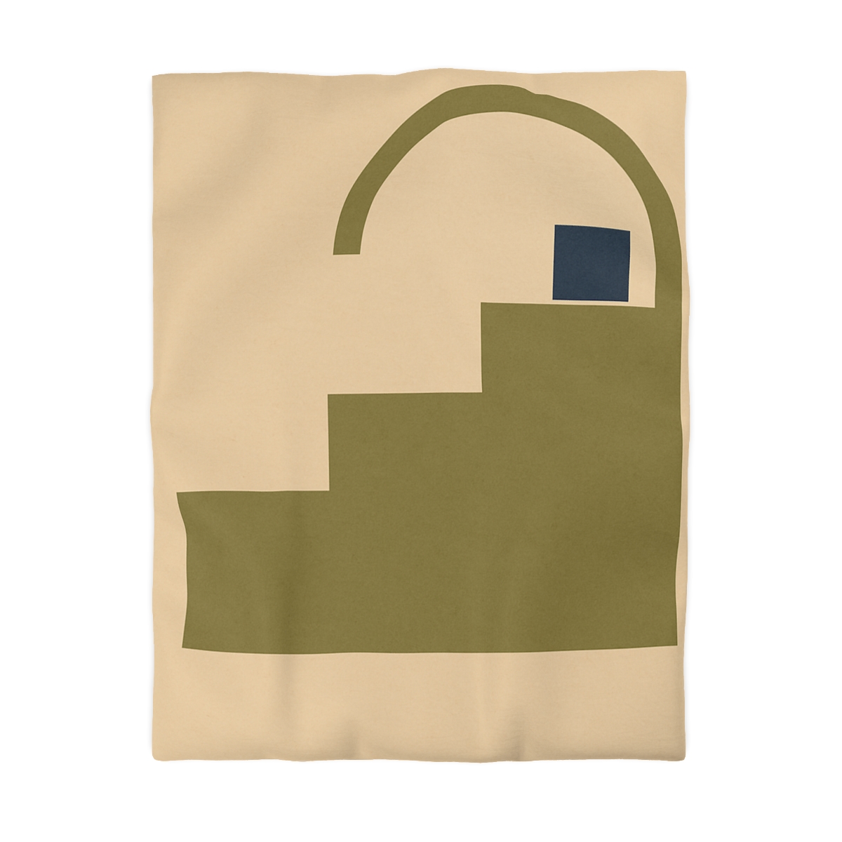 Stepped Arc Composition unique patterned duvets