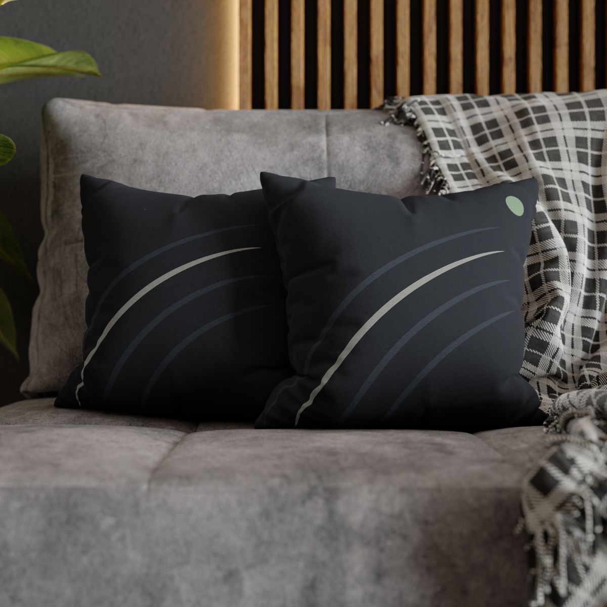 Stepped Arcs With Open Sky trendy patterned pillow cases