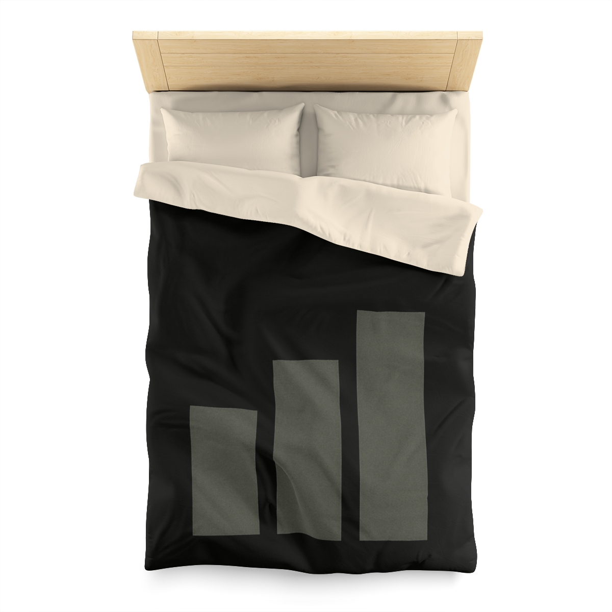 Stepped Bars Under Distant Star soft comforter duvets