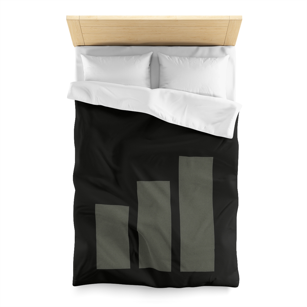 Stepped Bars Under Distant Star soft comforter duvets