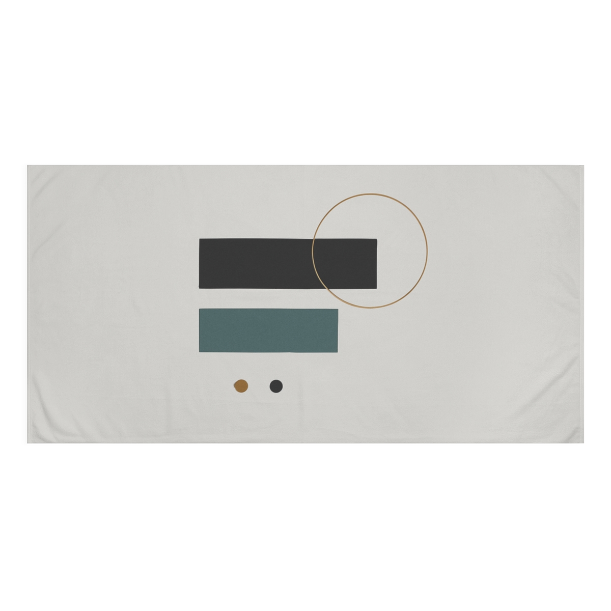 Stepped Blocks With Quiet Eclipse soft cotton towels