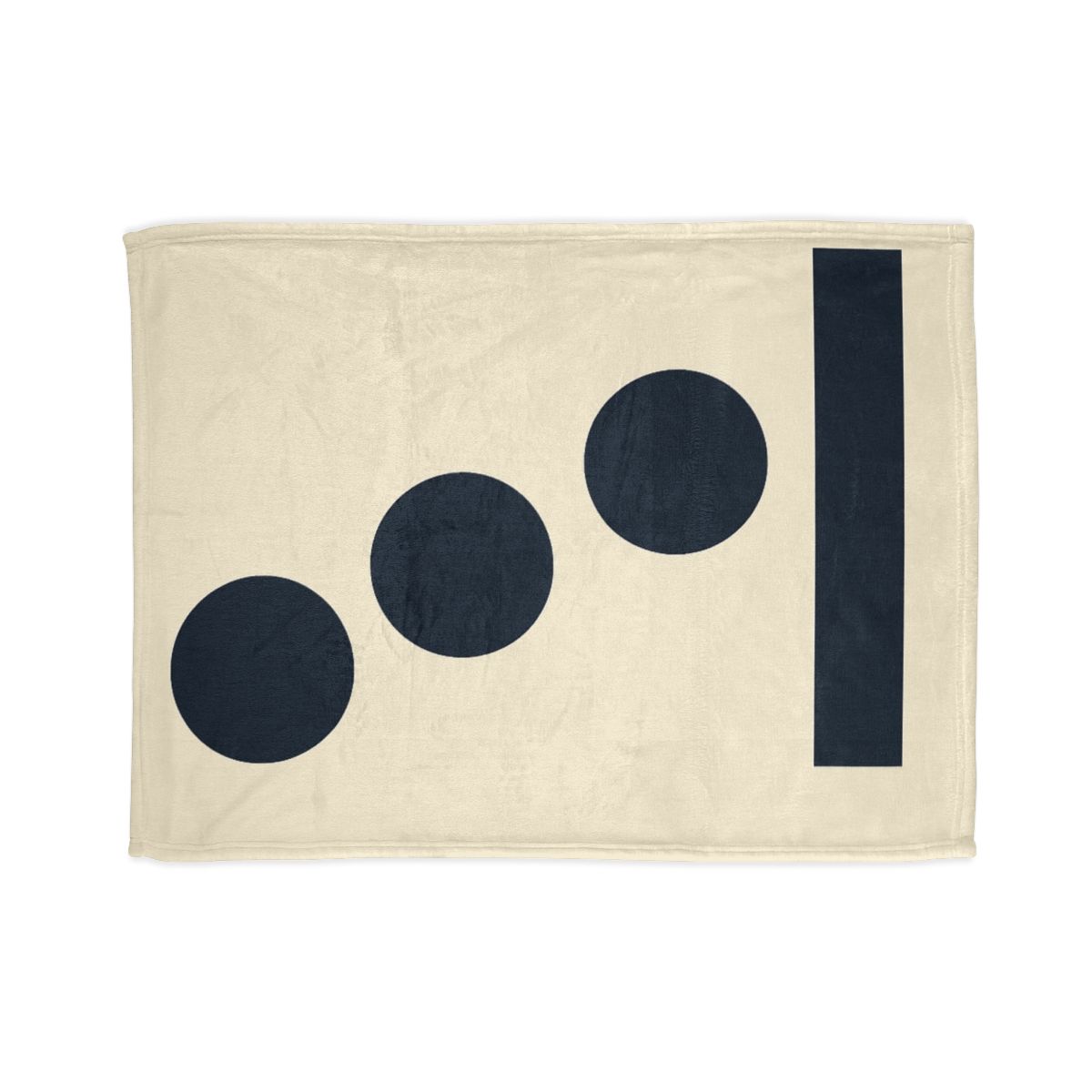 Stepped Circle And Bar Interval personalized cozy blankets