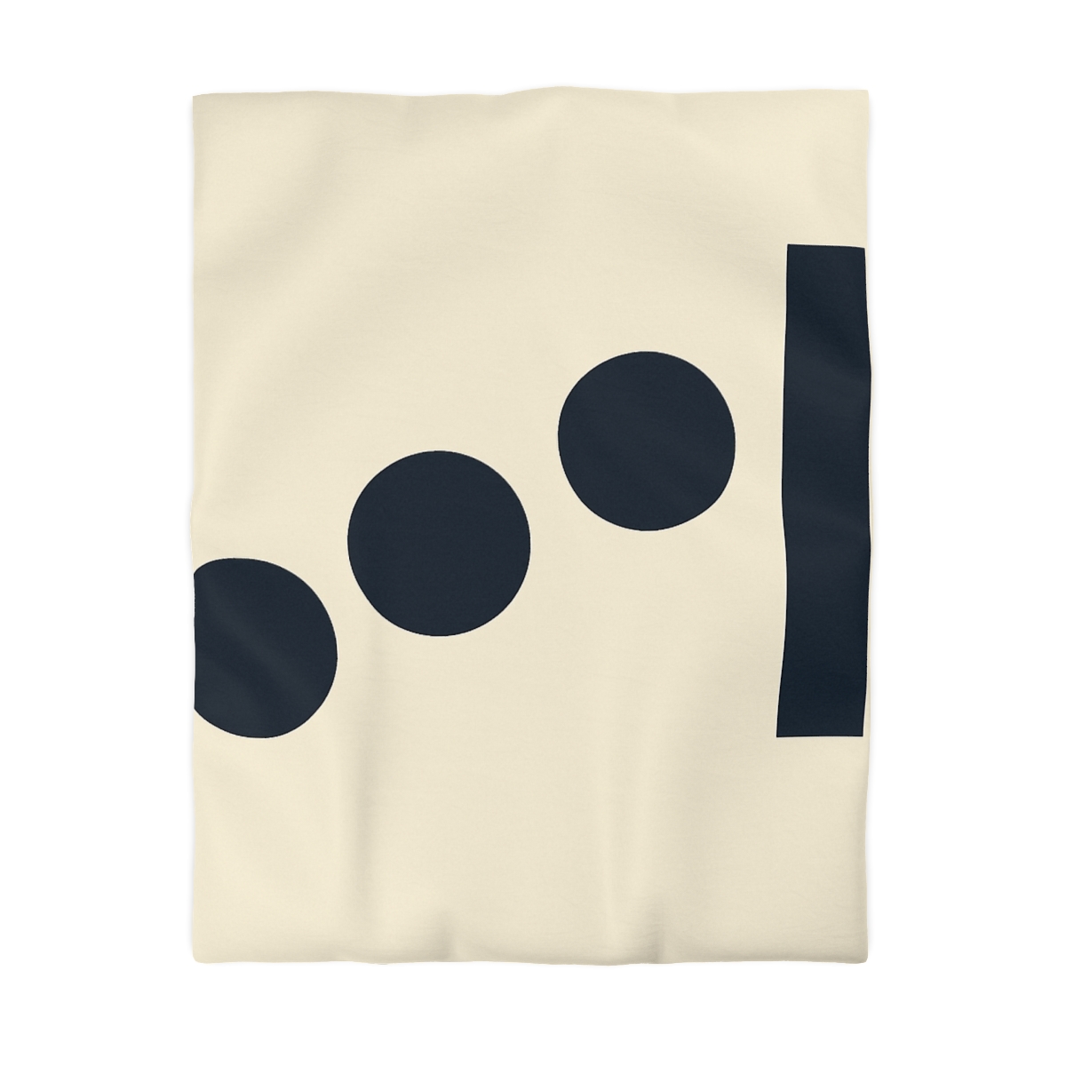 Stepped Circle And Bar Interval custom duvets