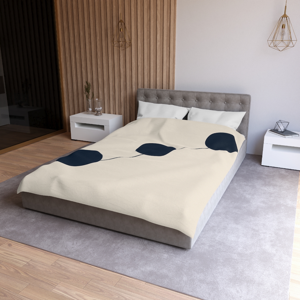 Stepped Circle Orbit custom duvets