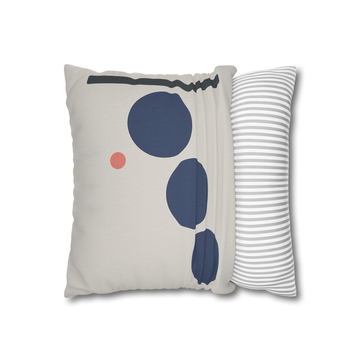Stepped Circles And Side Bar custom pillow cases