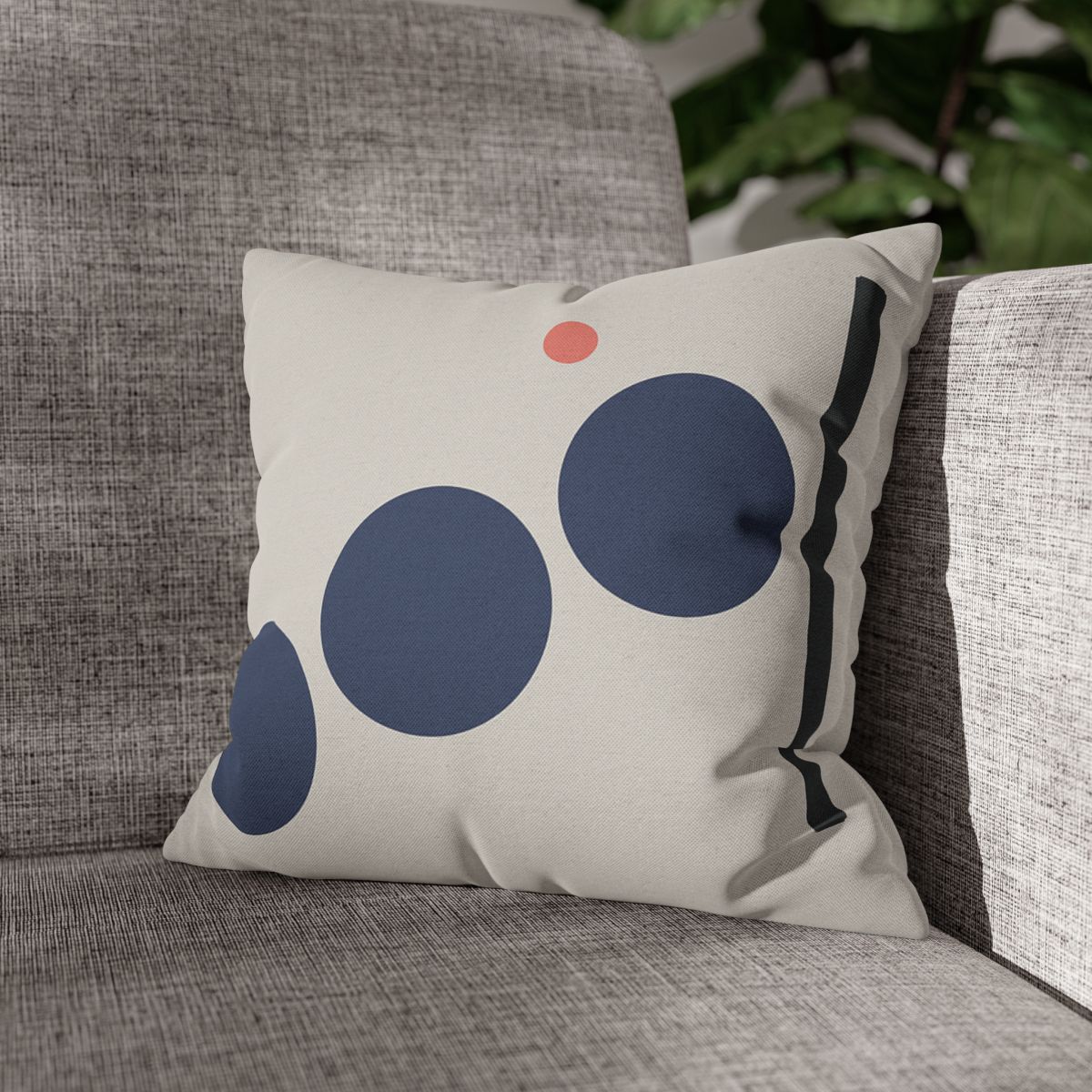 Stepped Circles And Side Bar custom pillow cases
