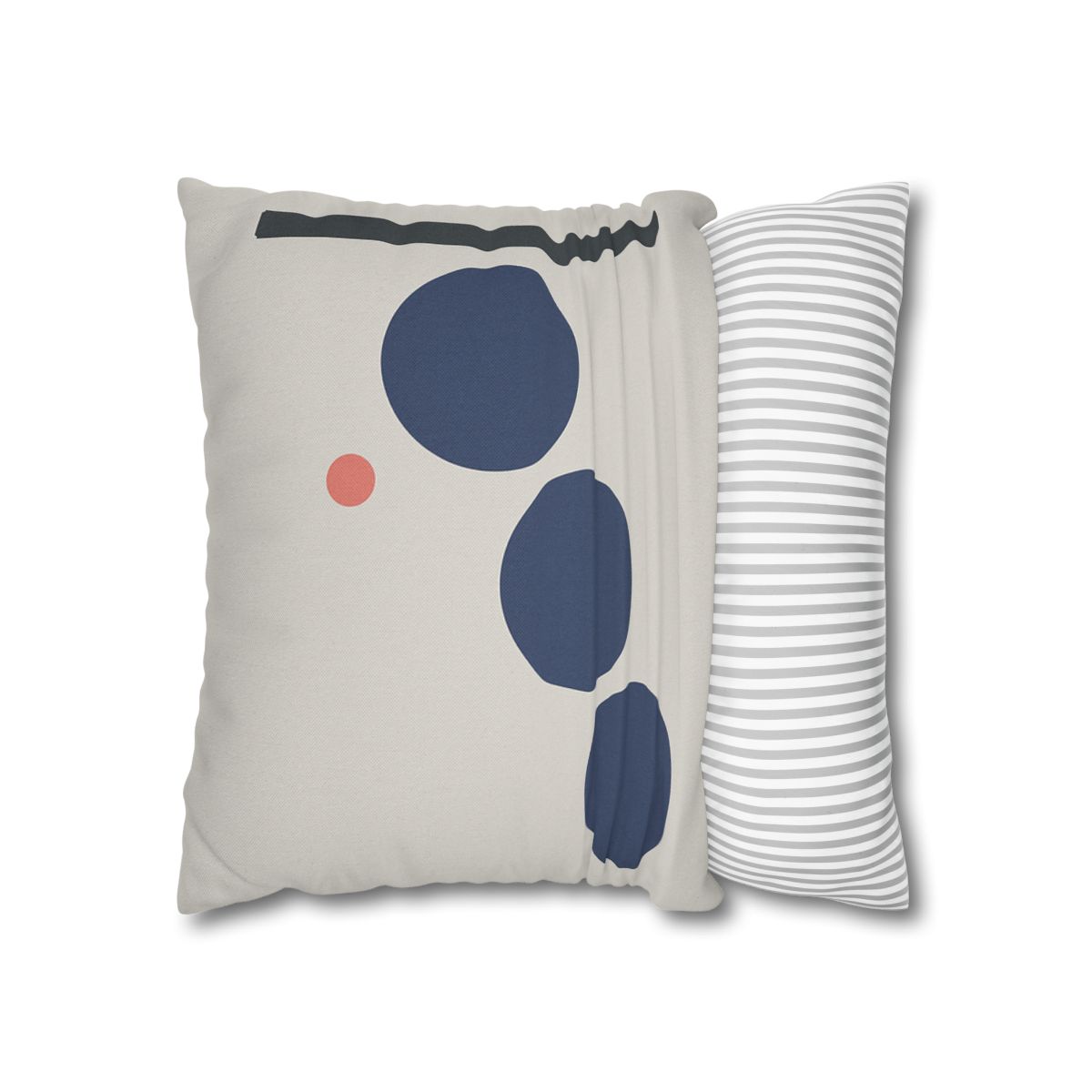 Stepped Circles And Side Bar custom pillow cases