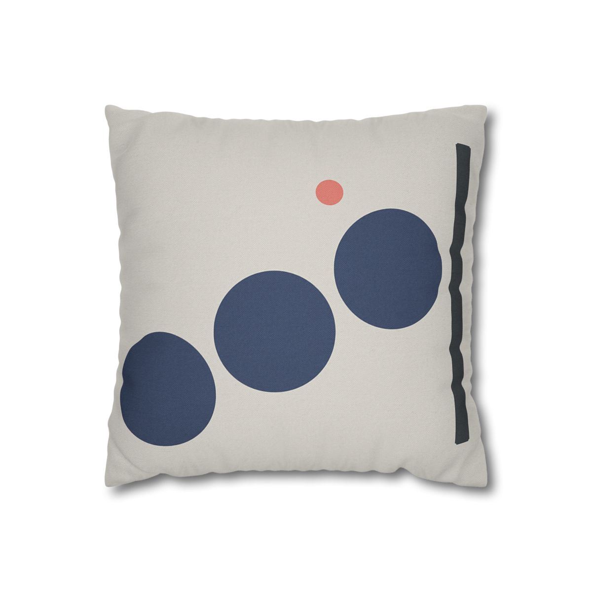 Stepped Circles And Side Bar custom pillow cases