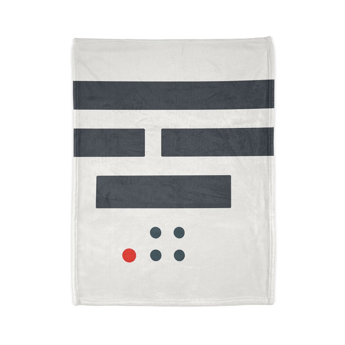 Stepped Columns With Missing Cell Grid soft fleece blankets