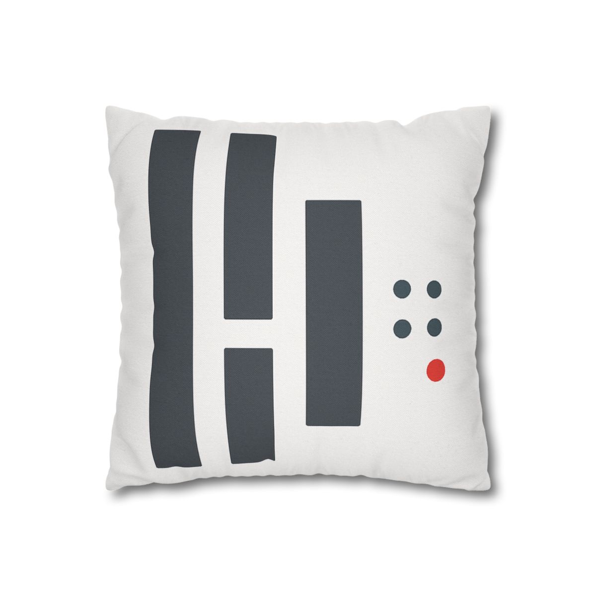 Stepped Columns With Missing Cell Grid trendy patterned pillow cases