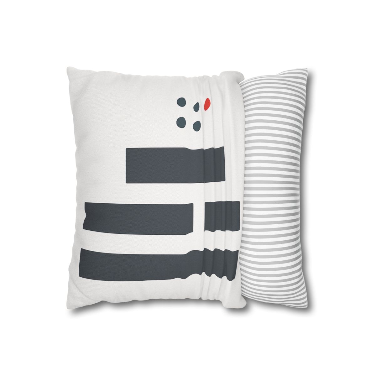 Stepped Columns With Missing Cell Grid trendy patterned pillow cases
