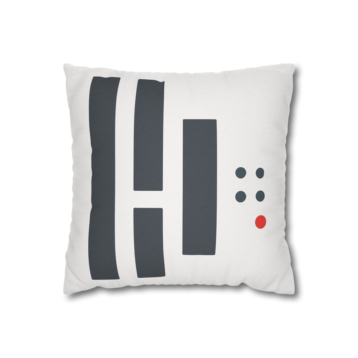 Stepped Columns With Missing Cell Grid trendy patterned pillow cases