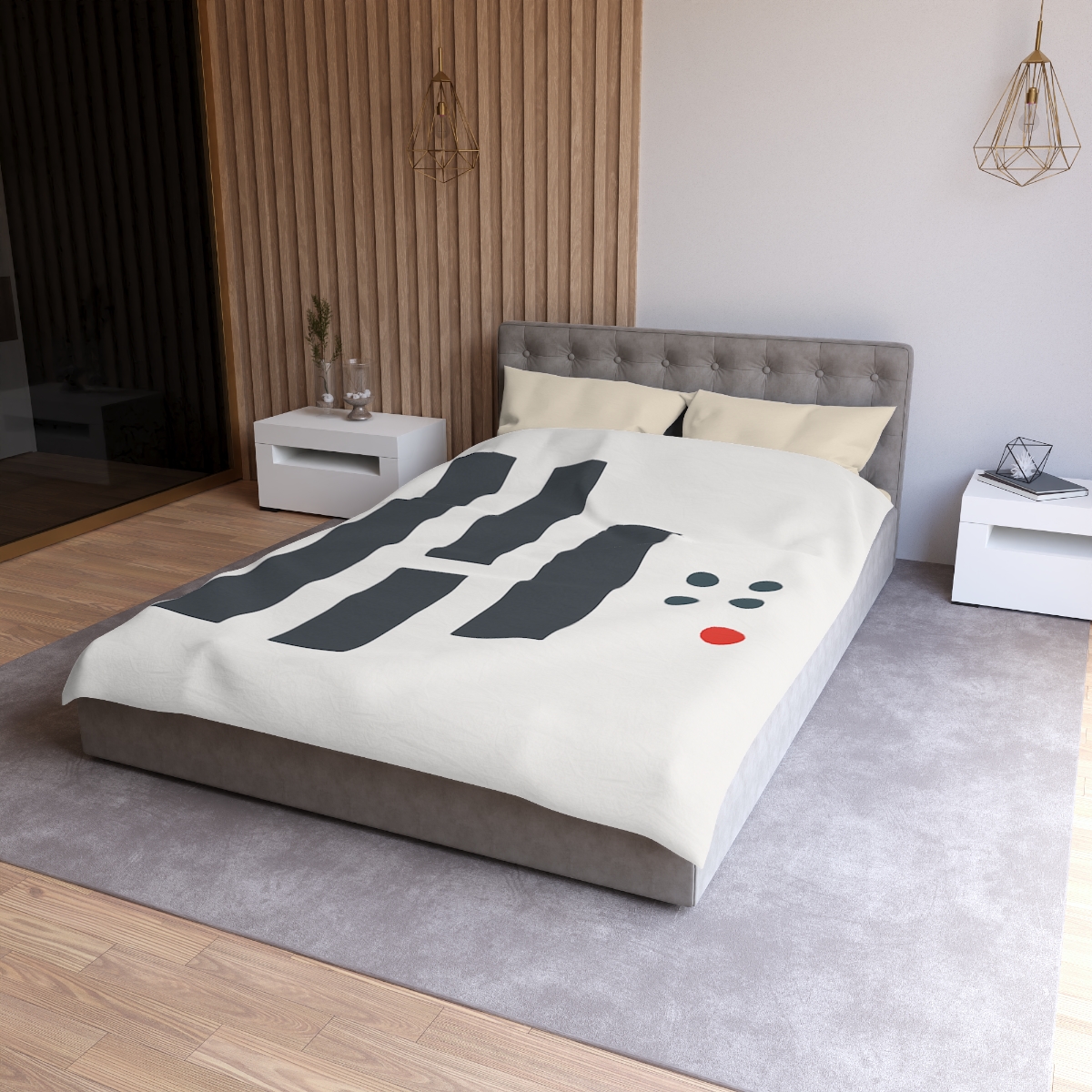 Stepped Columns With Missing Cell Grid stylish duvet covers