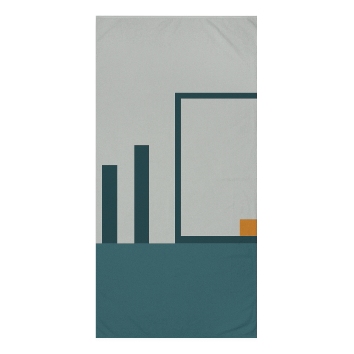 Stepped Pair And Open Rectangle designer printed towels