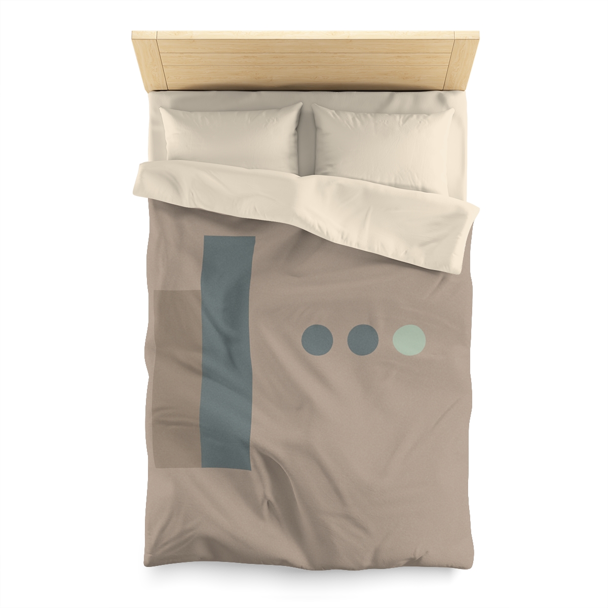 Stepped Pair And Small Dot Cluster designer printed duvets