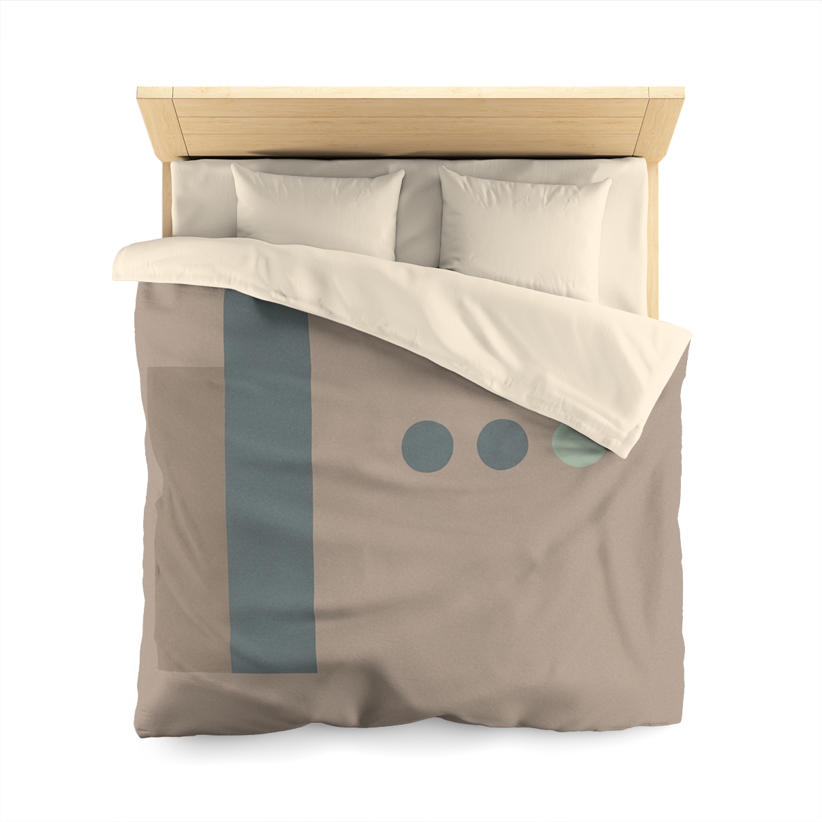 Stepped Pair And Small Dot Cluster designer printed duvets