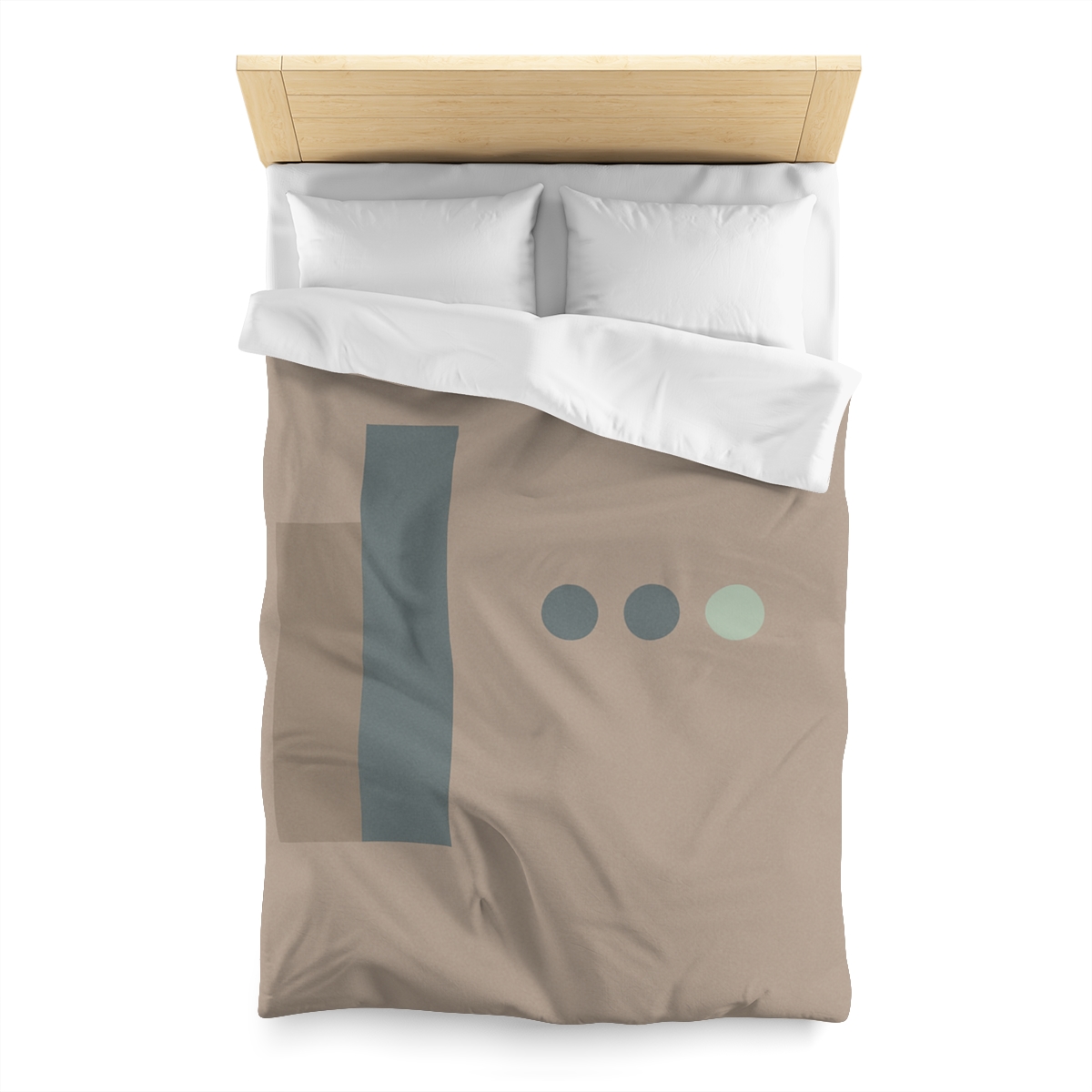 Stepped Pair And Small Dot Cluster designer printed duvets